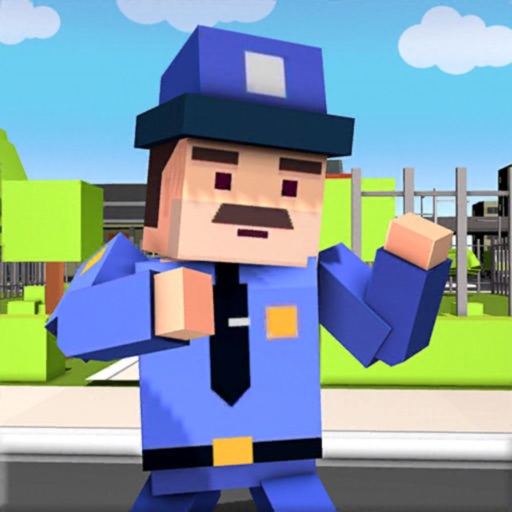 Blocky Police VS Street Gangs iOS App