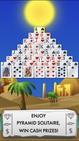 Pyramid Solitaire Royal Gold screenshot