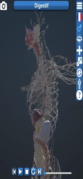 Game screenshot Educational Anatomy 3D apk