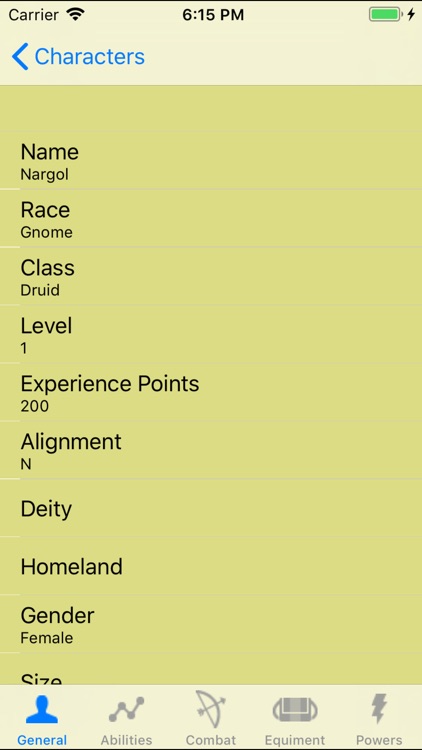 PF Character Sheet - NoAds