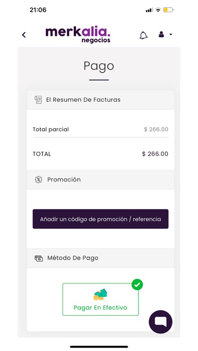 Merkalia Negocios Screenshot