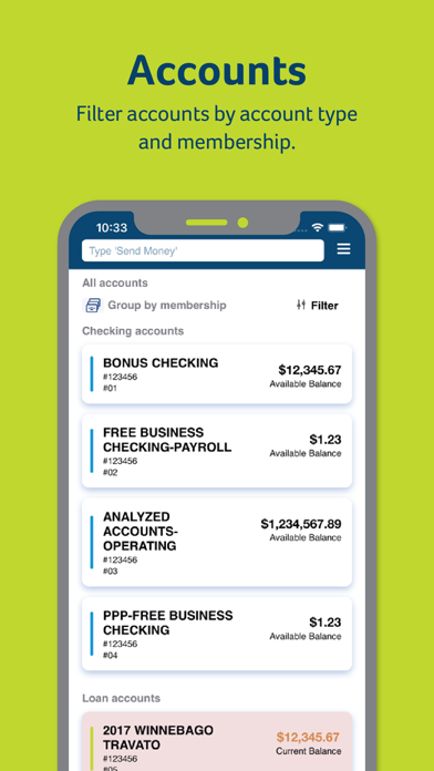 Numerica Mobile Banking Screenshot