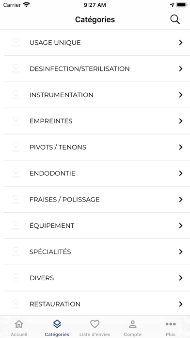 MEGA Dental Matériel Dentaire Screenshot