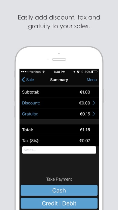 Elavon MobileMerchant Screenshot