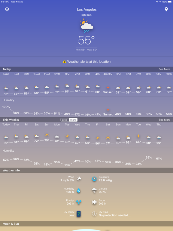 The Weather Forecast Appのおすすめ画像1