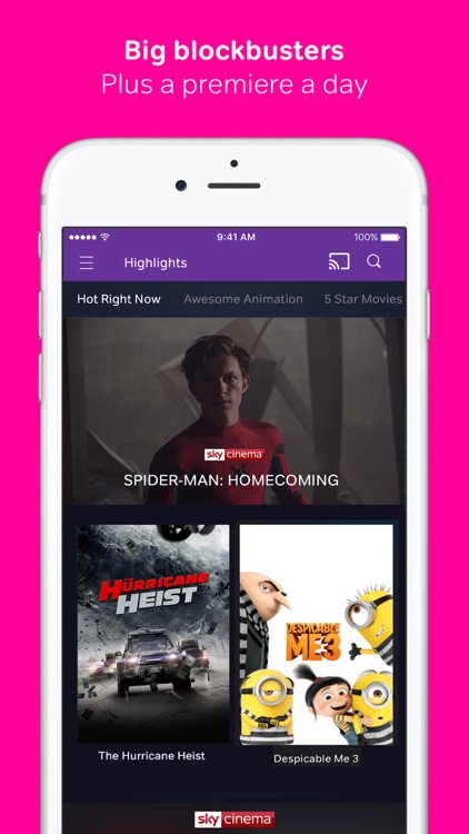 NOW TV: Movies, TV & Sports