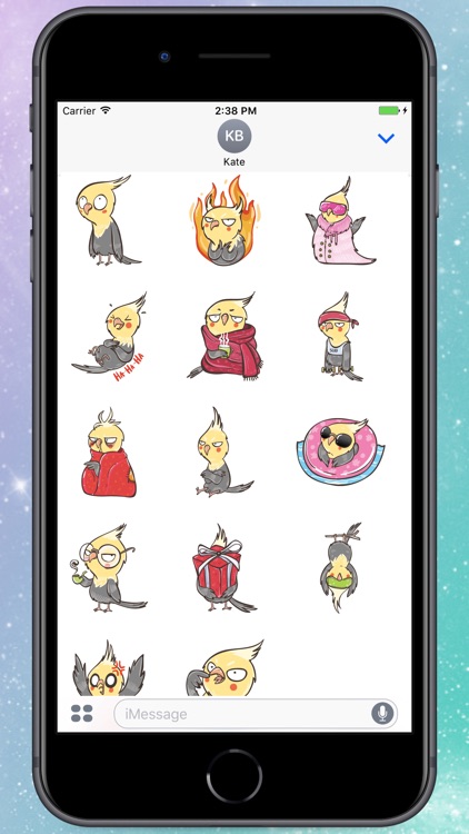 Chii Parrot! Stickers