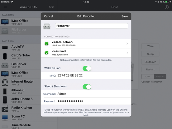 iNet for iPad Network Scanner iPad app afbeelding 6