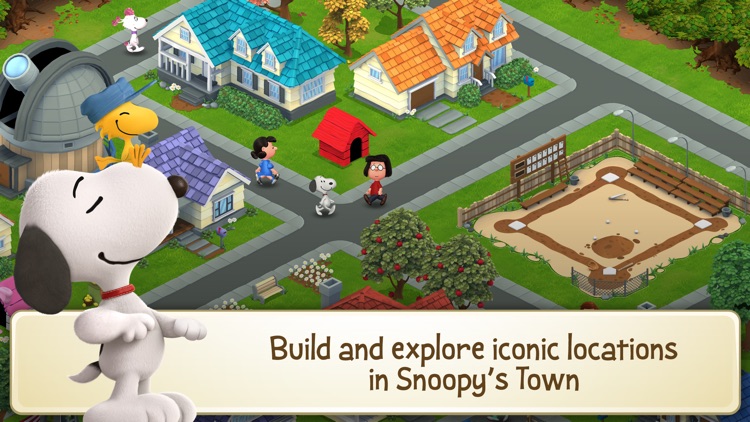 Peanuts: Snoopy's Town Tale screenshot-0