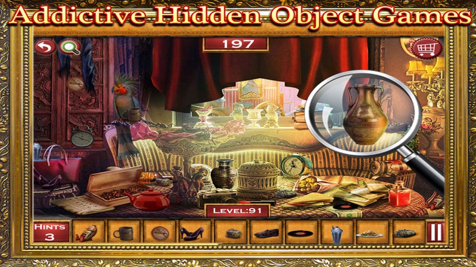 #2. Hidden Objects 100 in 1 (iOS) Podle: rinku patel