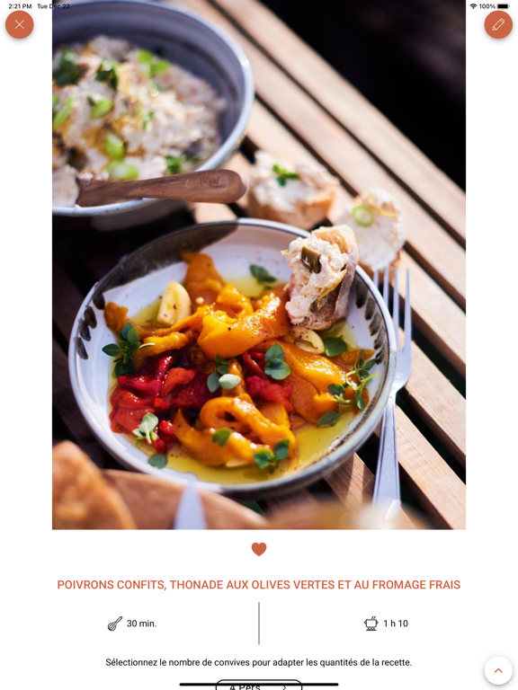 Screenshot #5 pour Saveurs : Recettes de Saison