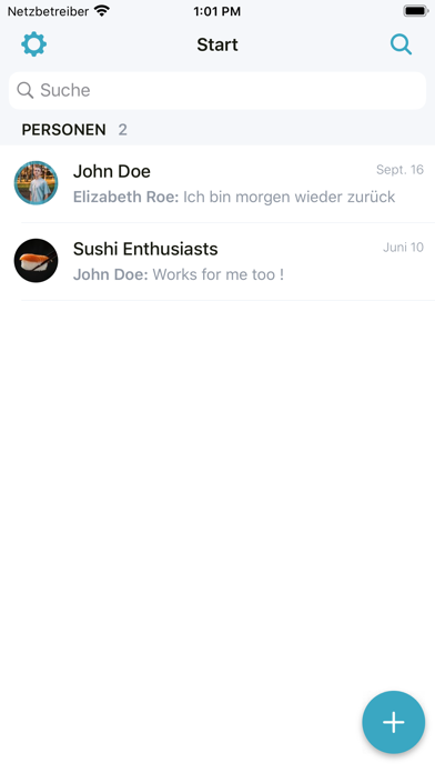 d.velop community chat Screenshot