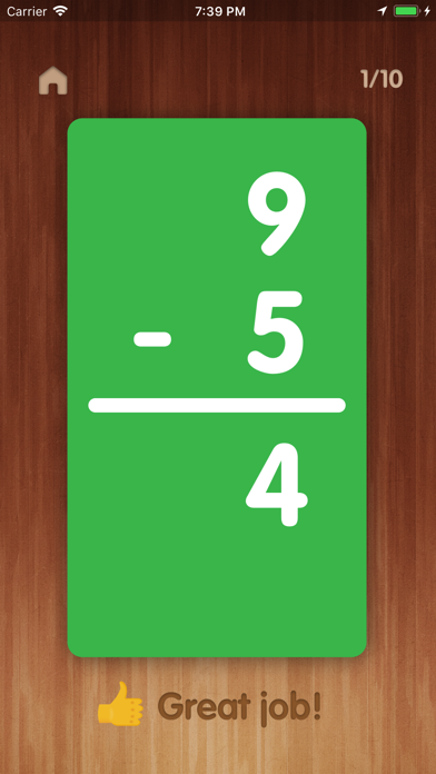 Screenshot #2 pour Elias Math Subtraction Light