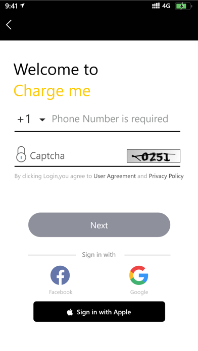 ChargeMe! Screenshot
