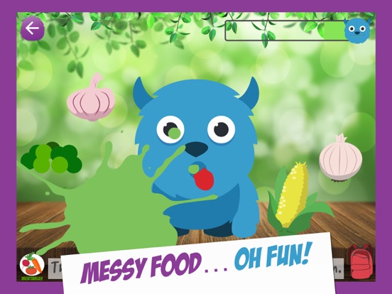 Hungry Monster Learning Game iPad screenshot 5 - Education app