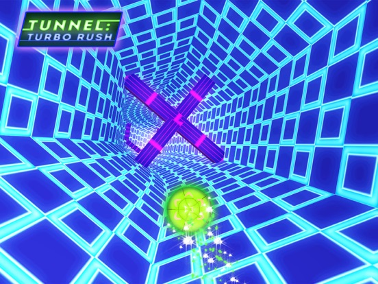Tunnel: Turbo Rush Ballz Game iPad screenshot