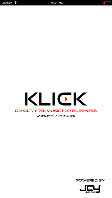 KLICK MUSIC Screenshot
