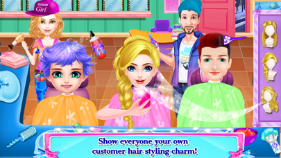 Barber Shop Super Hair Salon iPhone screenshot