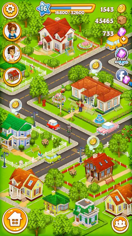 Cartoon City: farm to village