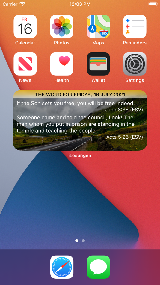 #7. iLosungen - The Word (iOS) 由: ser.soft GmbH
