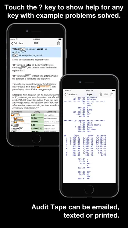 Screenshot 5 di 5 di 10BII Calc HD