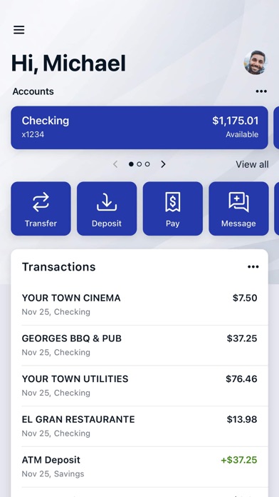 State Street Bank Screenshot