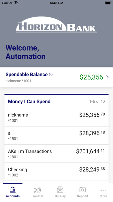 How to cancel & delete Horizon Bank NE Mobile from iphone & ipad 3