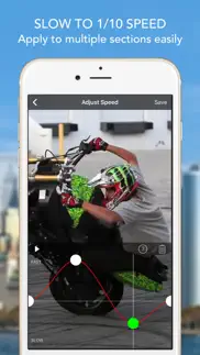 slow-fast motion video editor iphone screenshot 2