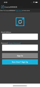 CourseMIRROR - V2 screenshot #2 for iPhone
