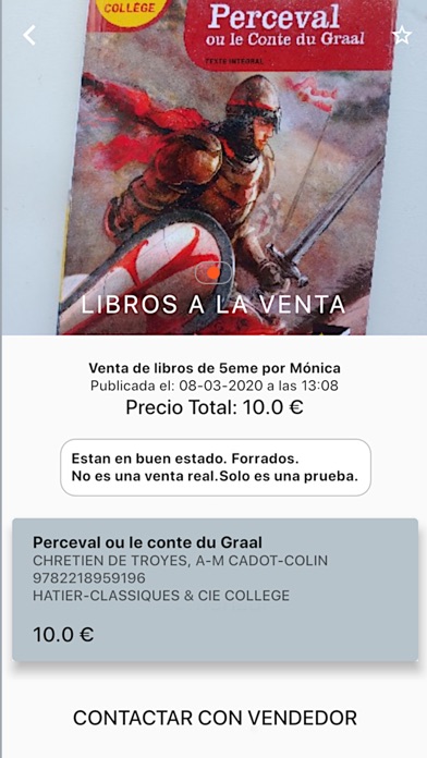 Screenshot #1 pour APE Moliere Zaragoza