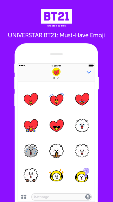 BT21: Must-Have Emojiのおすすめ画像1