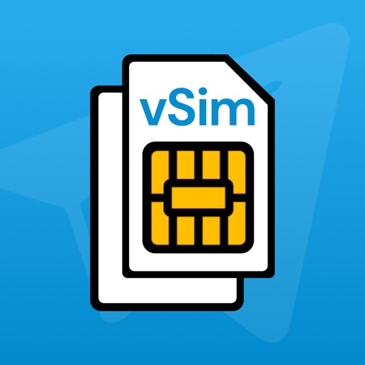 Telegram Virtual Phone Number Icon