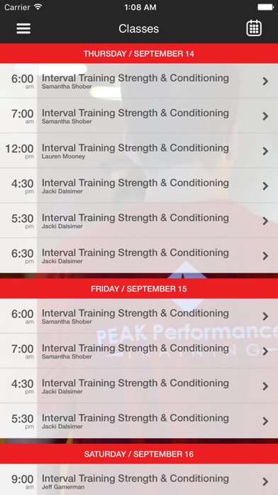 PEAK Performance Training Screenshot 3 - AppWisp.com PEAK Performance Training Screenshot 3 - AppWisp.com