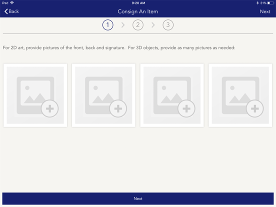 Classical Numismatic Group iPad screenshot 4 - Shopping app