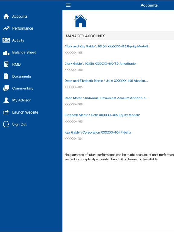 Screenshot #5 pour White Wing Wealth Mobile
