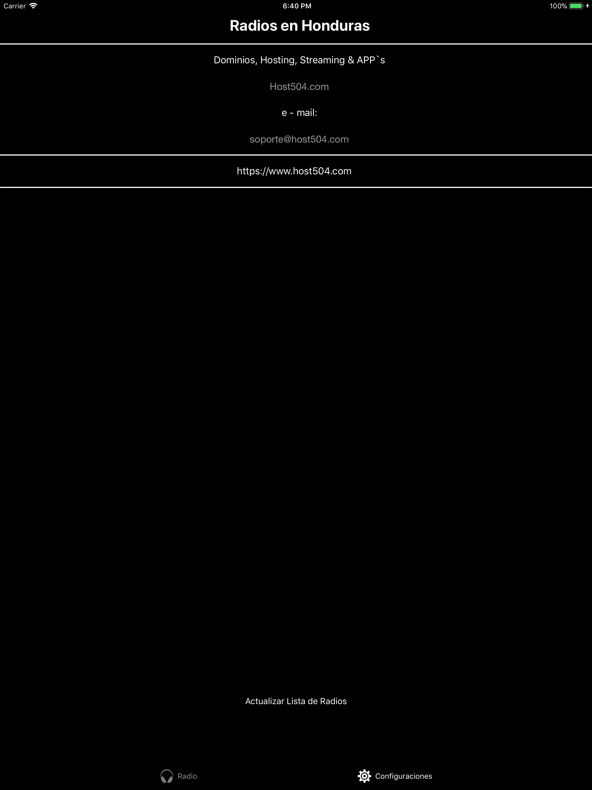 Radios en Honduras screenshot 10