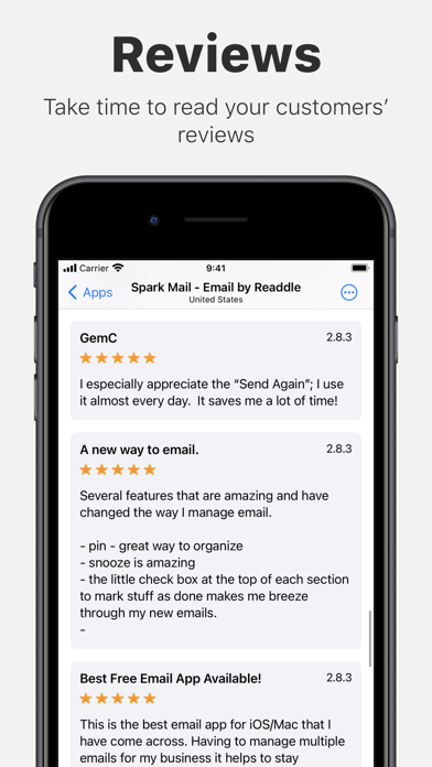 Screenshot #2 pour Starry: App Reviews