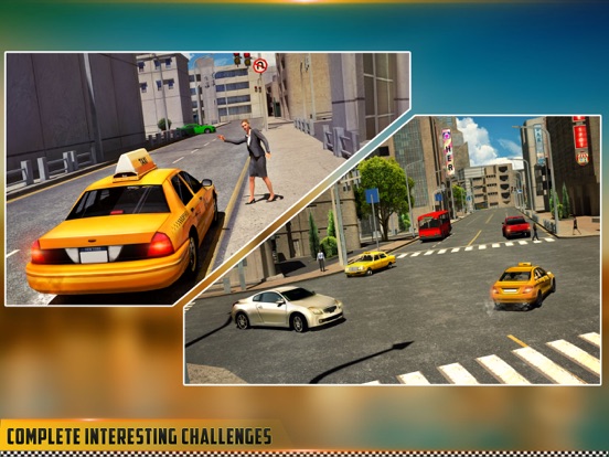 HQ Taxi Driving 3D iPad screenshot