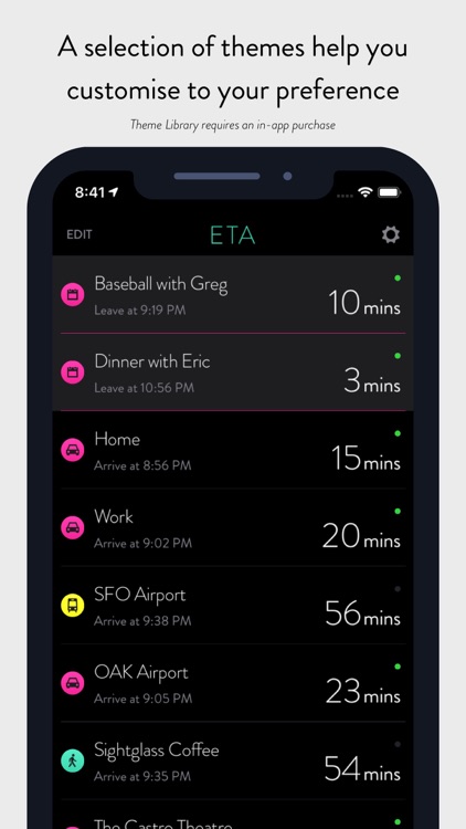 ETA - GPS & maps driving times screenshot-9