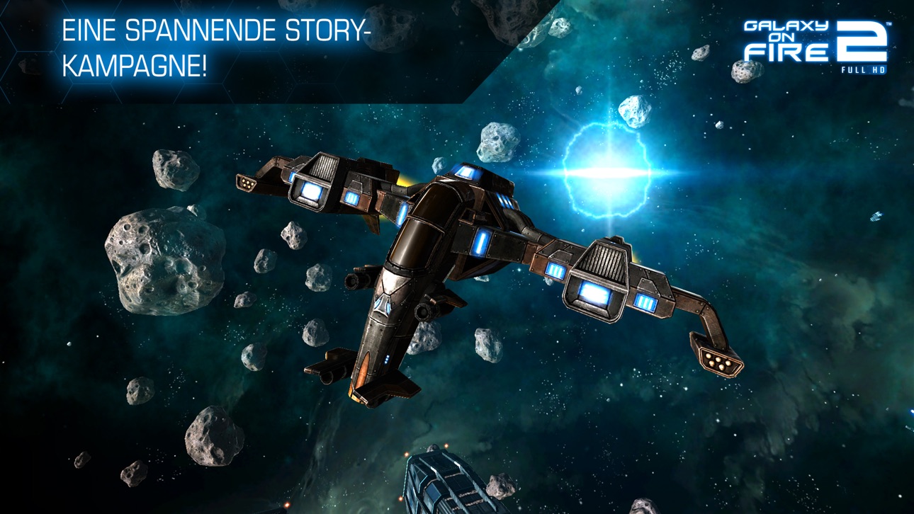 Galaxy on Fire 2™ HD iOS Mod IPA screenshot 6 - iOS game interface