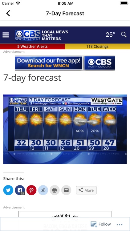 CBS 17 WX screenshot-4