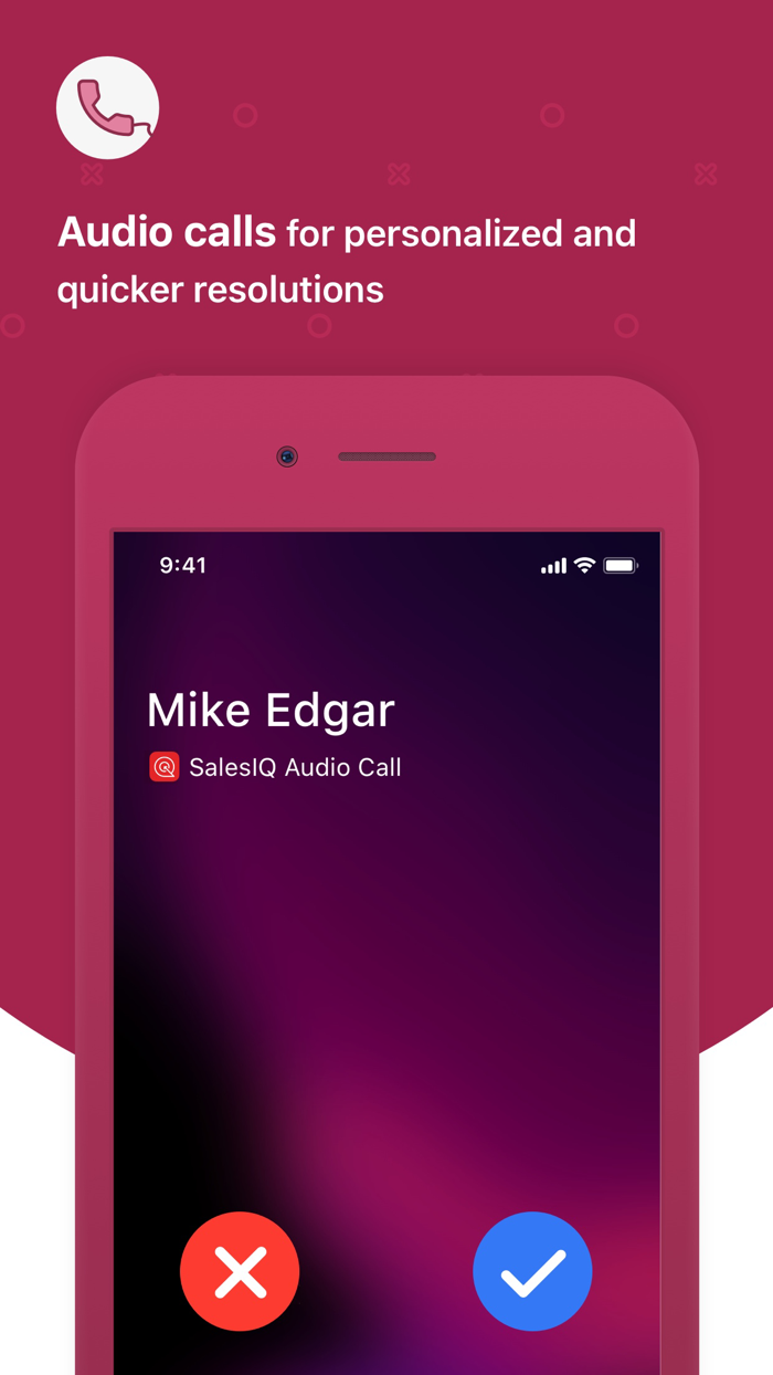 Zoho SalesIQ - Live Chat App