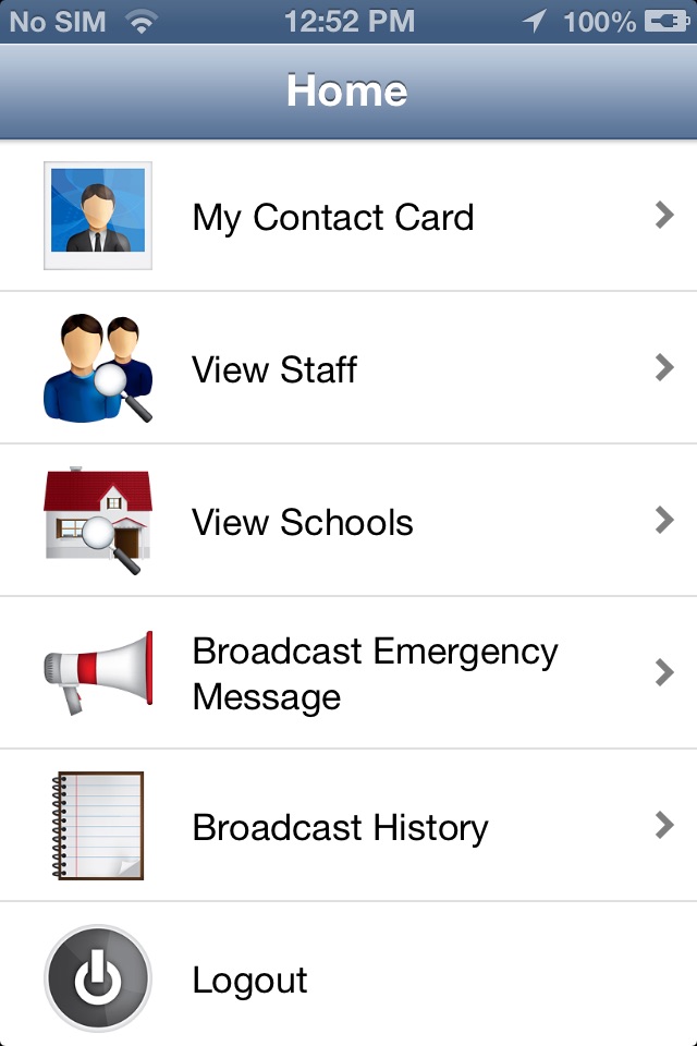 Emergency Contact List screenshot 3