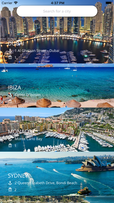 Screenshot #1 pour YachtSmarter - Yacht Rentals