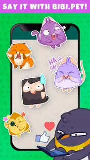 bibi stickers animated emoji iphone screenshot 1