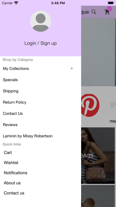 ABB Boutique Screenshot