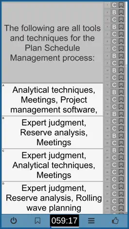 Game screenshot PM Professional exam trainer hack