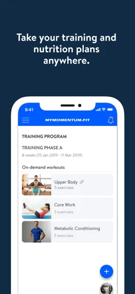Game screenshot MyMomentumFit apk
