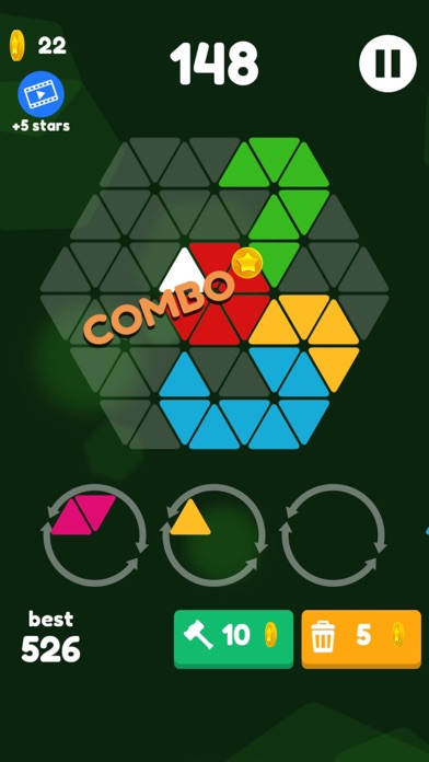 Make Hexa: Hexagon Puzzle Hex screenshot 4