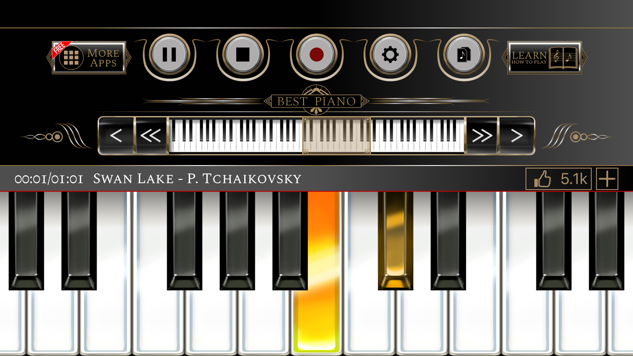 The Best Piano screenshot 3